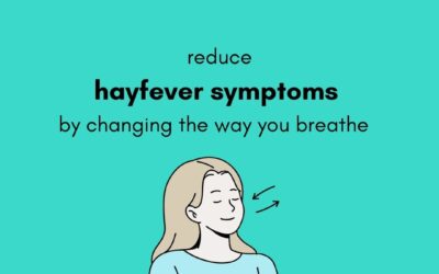 Reduce hayfever symptoms by changing the way you breathe